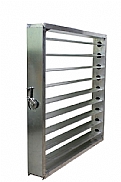 prizmatik hava ayar damperi (prismatical air regulation damper)